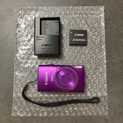 Canon IXY 630 PowerShot ELPH 340 HS IXUS 265 HS Purple [Near Mint] English OK