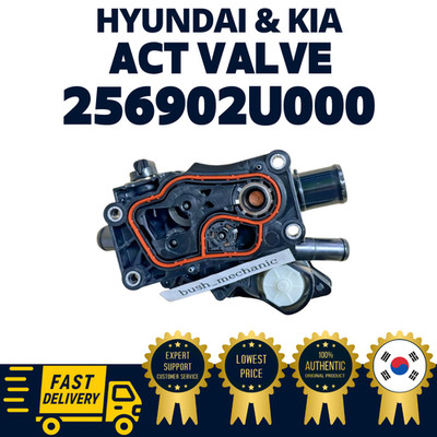 AUTHENTIQUE OEM Hyundai Kia ACT Valve 256902U000 Active Cooling Thermo Gasket...