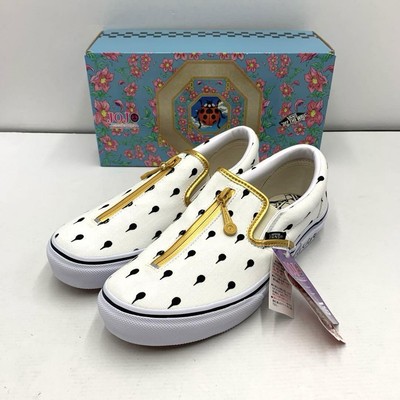 Pre-owned Vans Jojo's Bizarre Adventure Golden Wind ×  Sneakers Bucciarati Us 8h In White