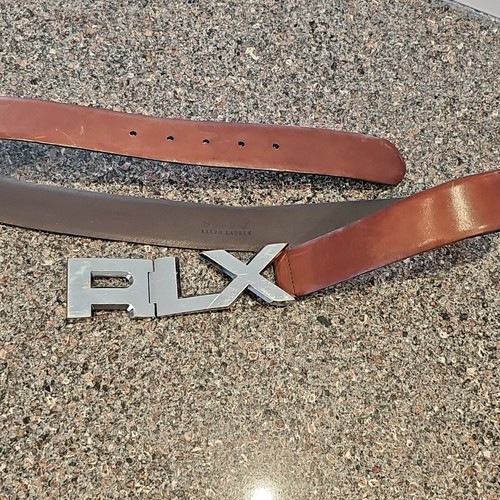 30size POLO RALPH LAUREN RL-X GOLFレザーベルト RLX シグネチャー ポニー レザー ベルト | POLO GOLF｜RLX
