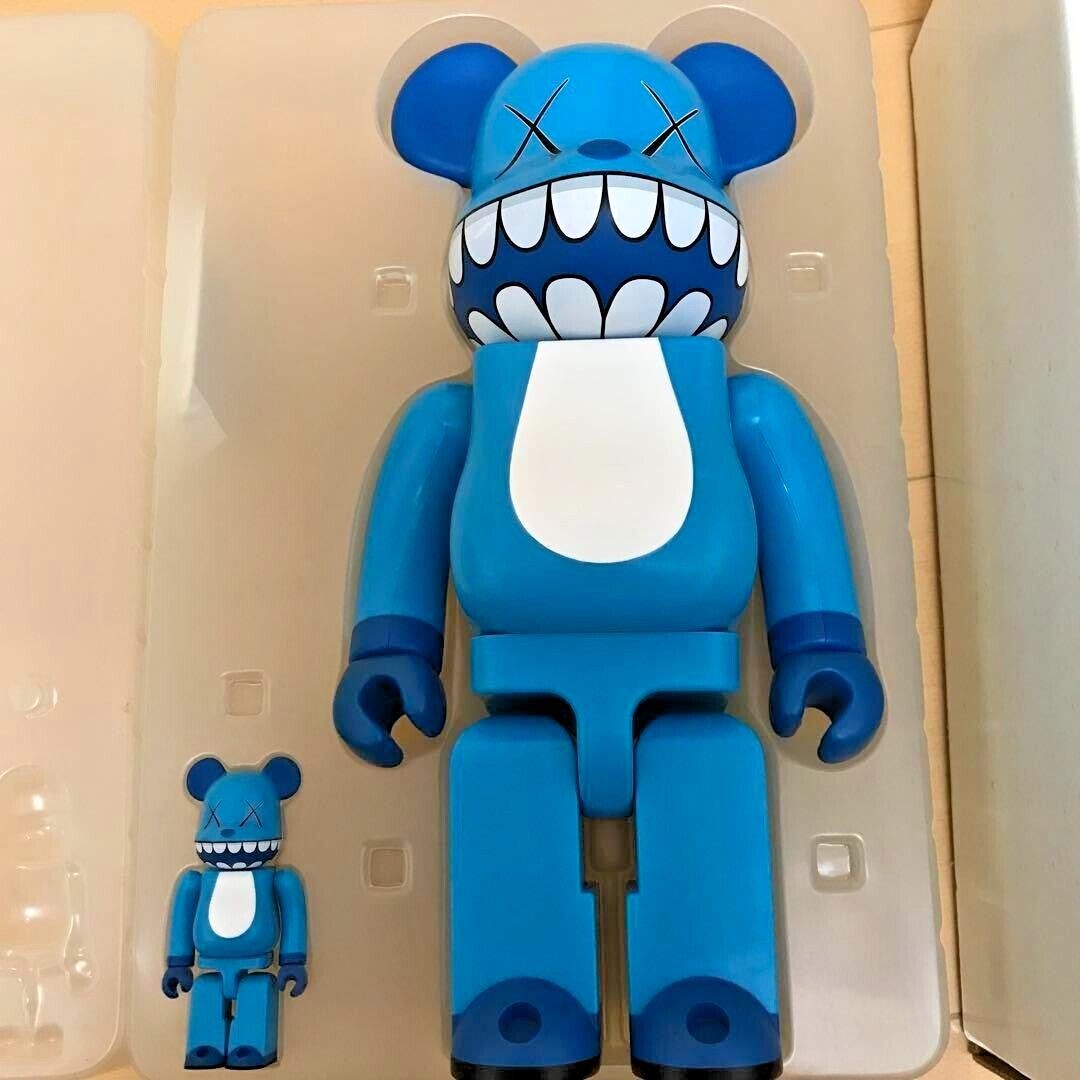 BE@RBRICK ベアブリック KAWS CHOMPERS a-nation Kaws A-Nation BE