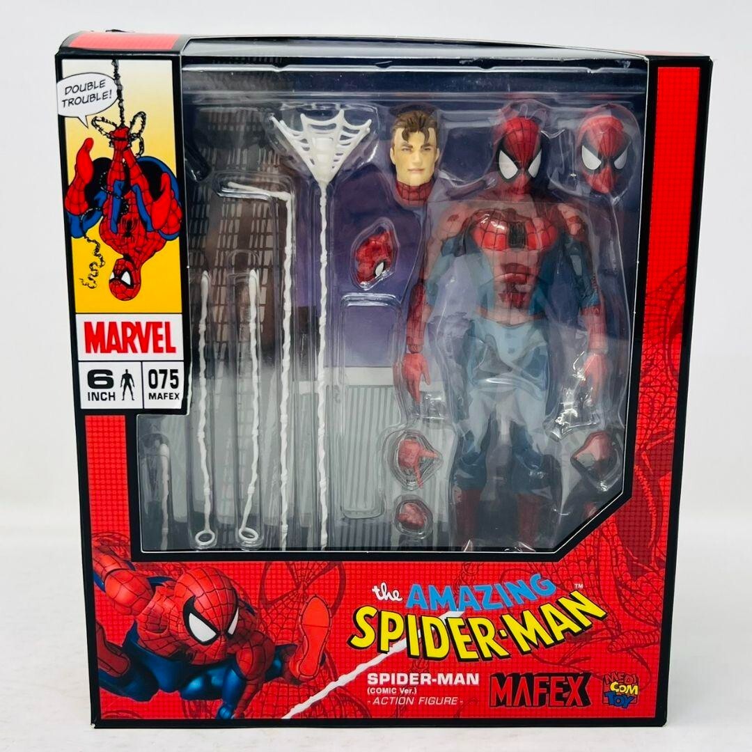 MARVEL - マフェックス No.075 MAFEX SPIDER-MAN(COMIC Ve… Amazon.com: MAFEX mafex No.075 Spider-Man comic book version