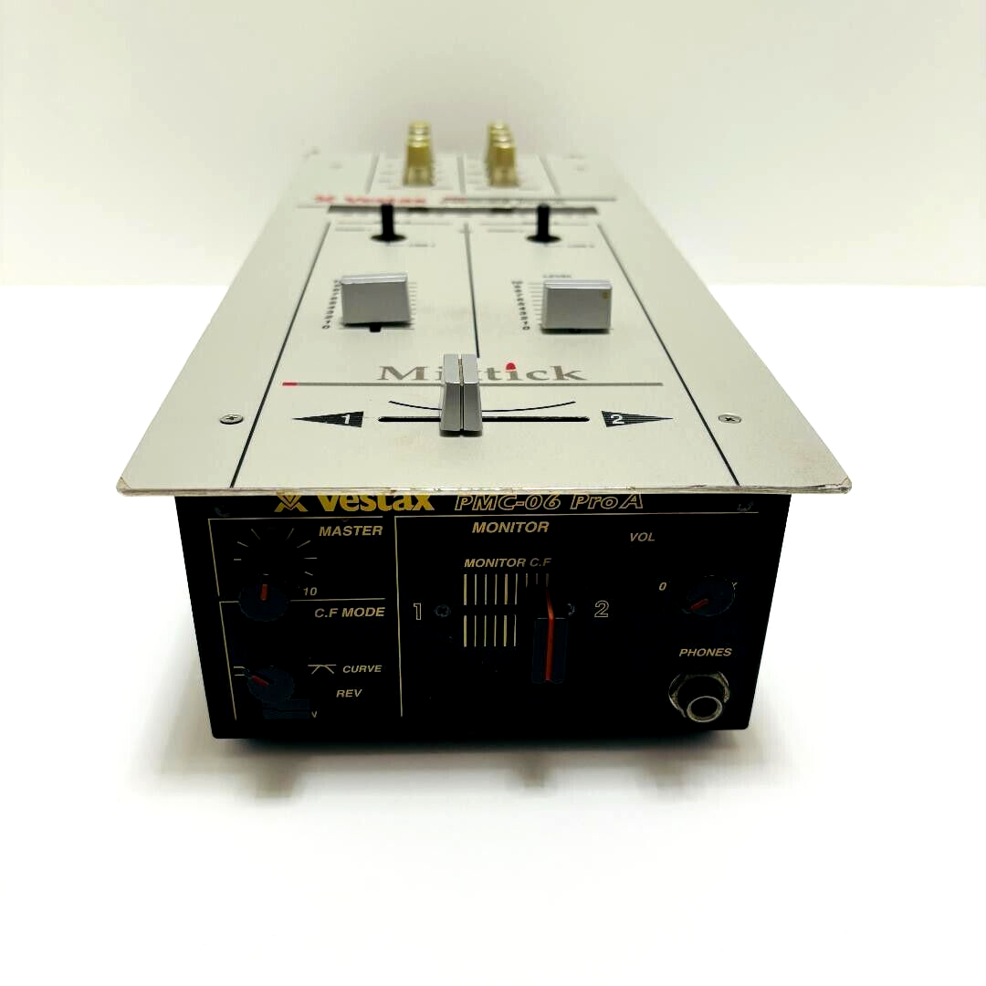 Vestax PMC-06 Pro A Mixtick DJ Mixer Professional Mixing Vestax PMC-06 Pro A Mixtick DJ Mixer Professional Mixing