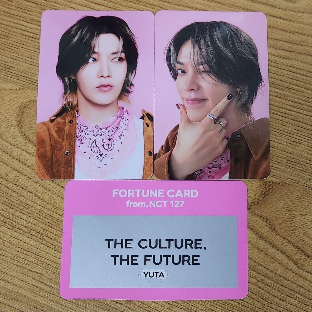 NCT YUTA SMTOWN LIVE 2025 トレカ　2枚セット SMTOWN LIVE 2025 NCT 127 YUTA Official MD Fortune Scratch