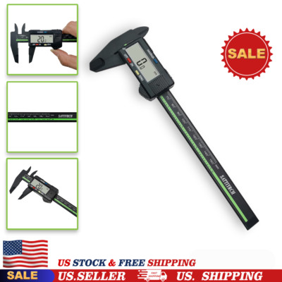 6'' inch Digital Electronic Vernier Caliper Measuring Tool with LCD Display 150mm