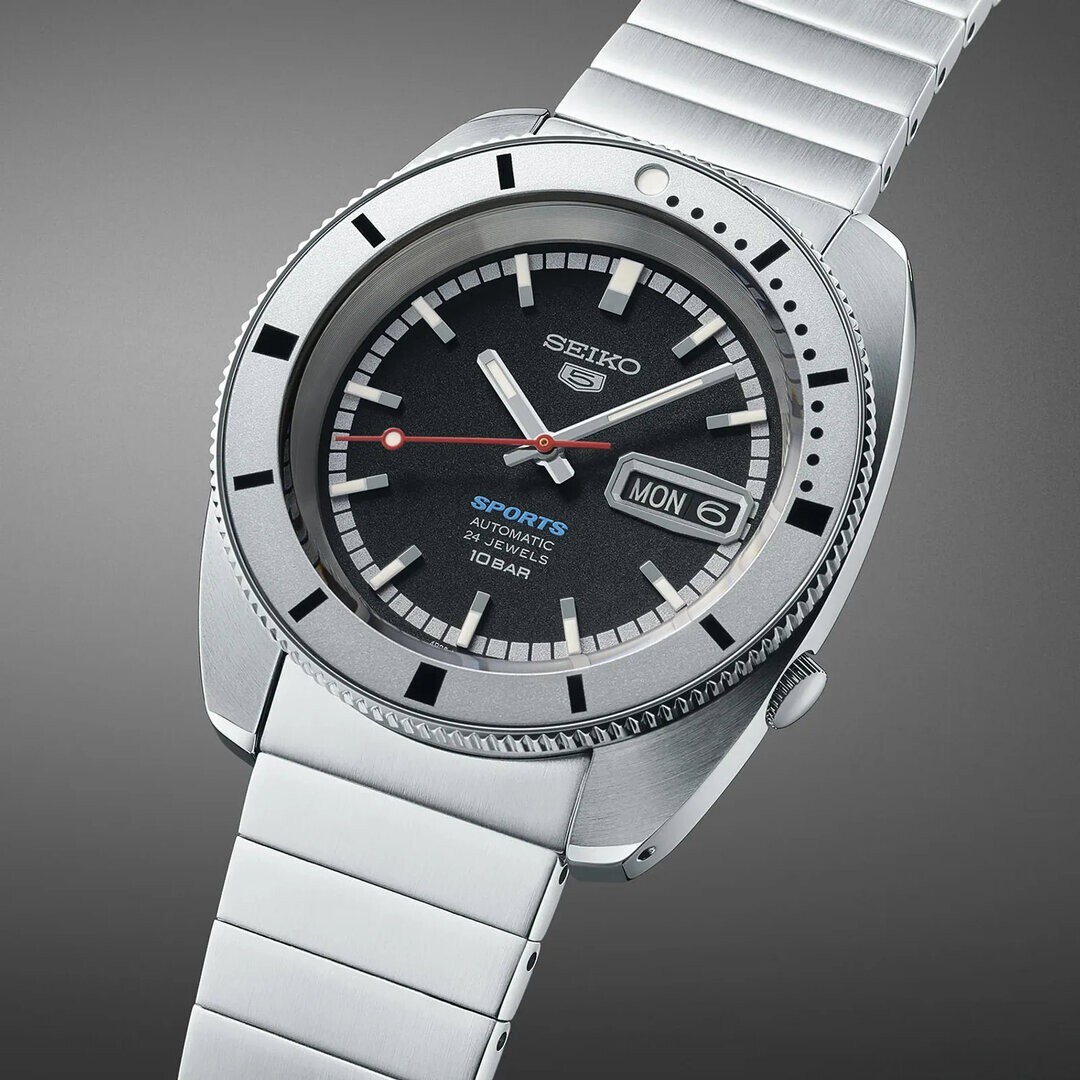 Pre-owned Seiko 5 Srpl05k1 Skx Series Re-creation Limited Edition Automatic Men's Watch
