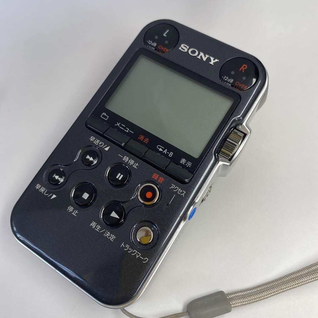 Sony PCM-M10 B Black Portable 96 kHz/24-bit Digital Audio