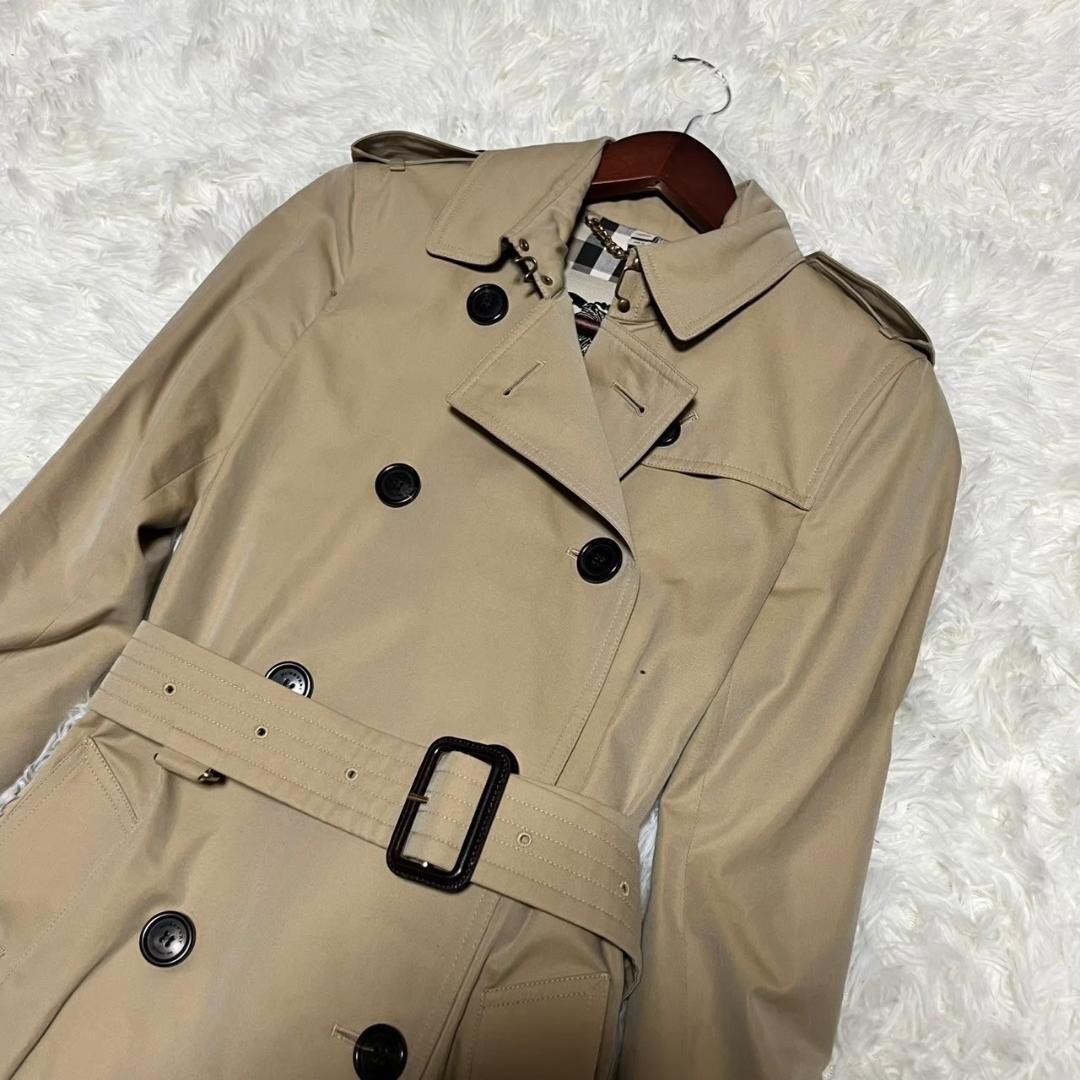 Burberry】BURBERRY Kensington Trench Coat Beige ITA36 S