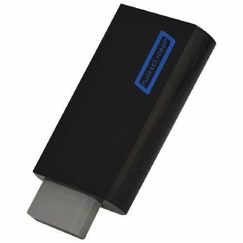 Wii to HDMI 1080P Converter - Full HD for Wii To HDMI Adapter with 3.5mm Audio O