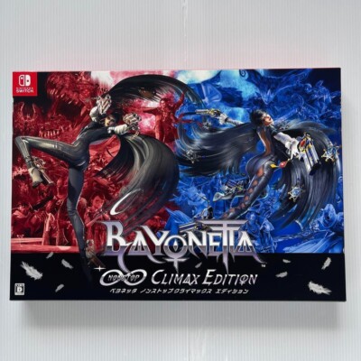 Nintendo Switch Bayonetta Nonstop CLIMAX EDITION with software, cards, stickers
