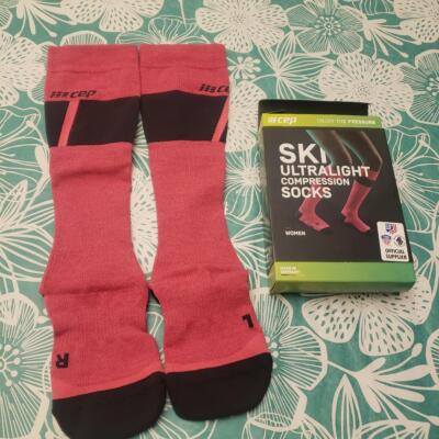 CEP Women Tall Long Skiing Compression Ski Ultralight Socks Pick Size And Color