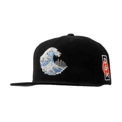 Кепка DGK Dirty Ghetto Kids ''Breaker'' Stapback (черная) с 5 панелями