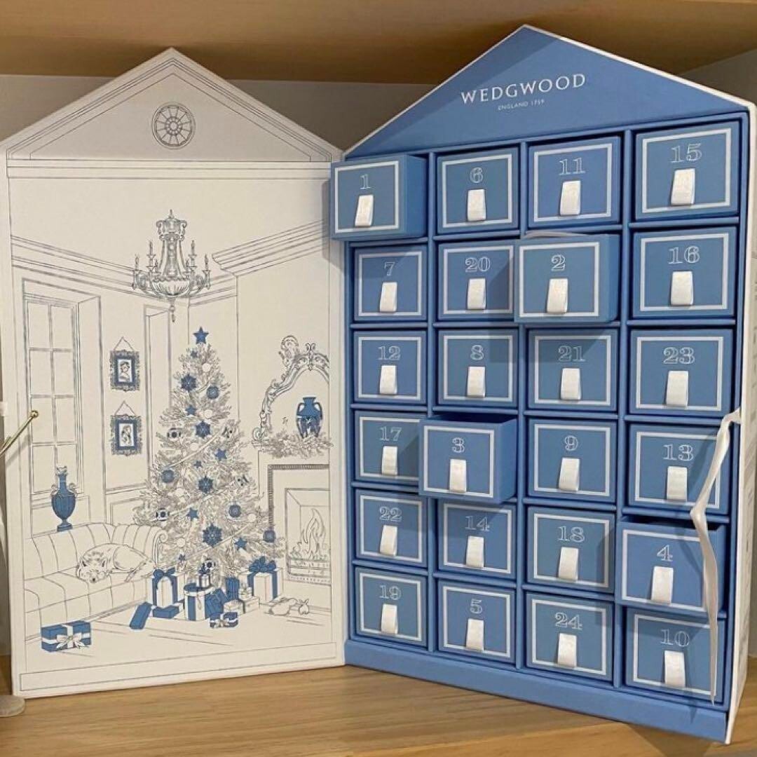 ウエッジウッドアドベントカレンダー2022 Wedgwood Christmas Advent Calendar 2022 Mini Ornament