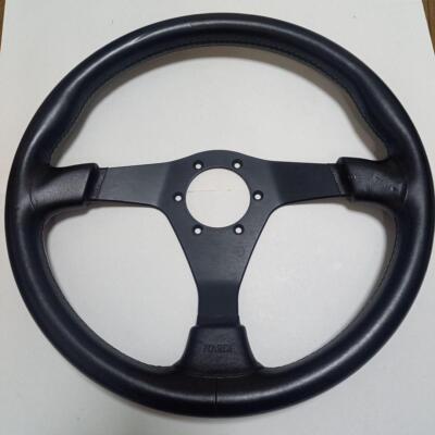 NARDI ステアリング φ35E.Sandi サイン付き 
ホーンボタン含む ナルディクラシックタイプ ステアリング 35パイ (BK) : エス