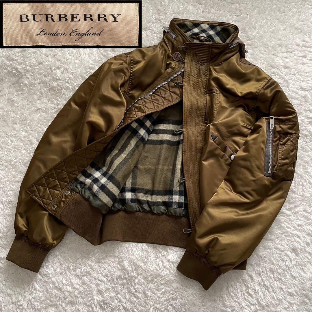 ジャケット・アウター Burberrys London Burberry London England MA-1 bomber jacket Men's 54 size