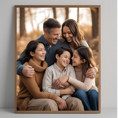 2 Custom A4 Photo Prints - Personalized Poster, Wall Art, Gift