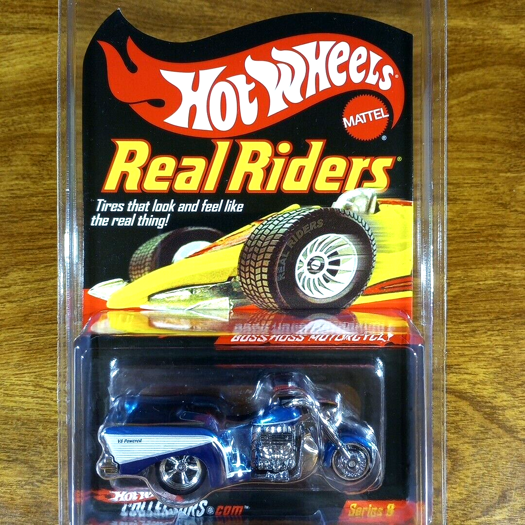 Hot Wheels RLC Real Riders Boss Hoss Motorcycle 3144/6500