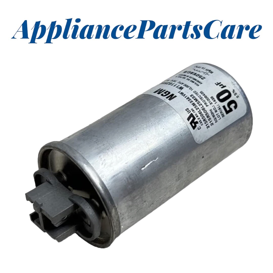 Whirlpool Washer Capacitor W11395618, W11162560, W10390446