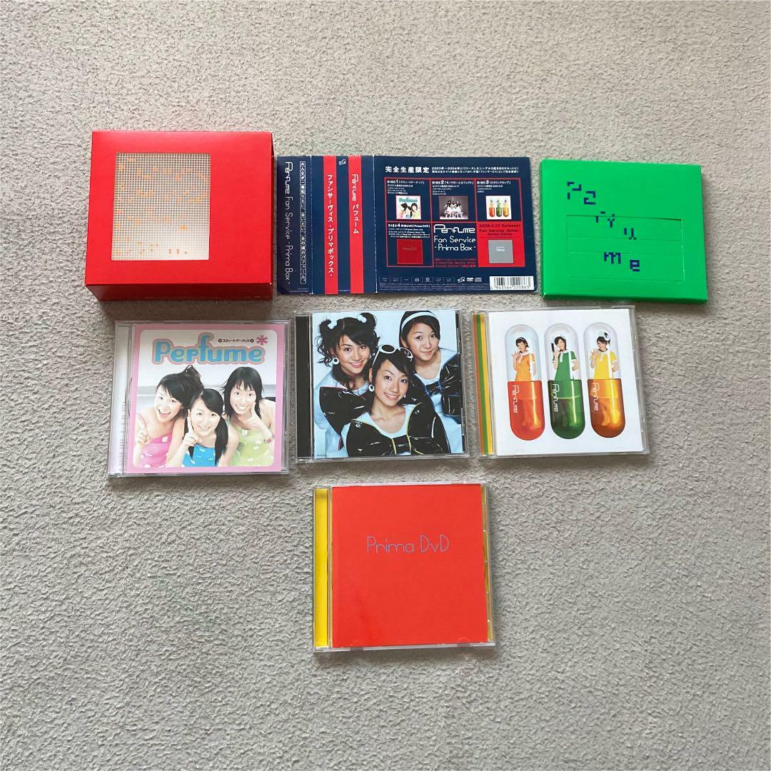 Perfume 3CD & 1DVD Prima Box Fan Service Rare Limited Japan