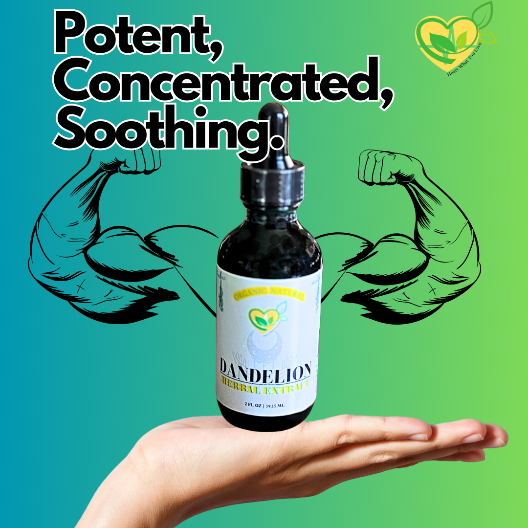 Dandelion Leaf Extract Non-Alcohol Organic Liquid Herbal Liver Digestive 2oz