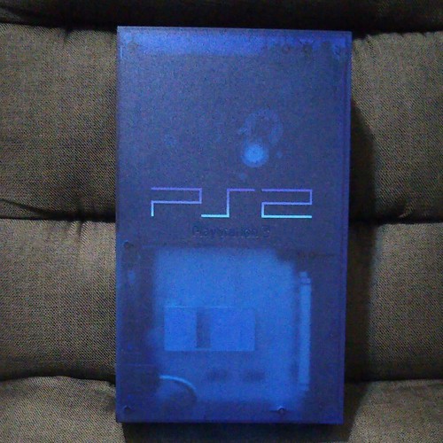 PS2 SCPH-37000 SONY PlayStation2 Ocean Blue Body Console