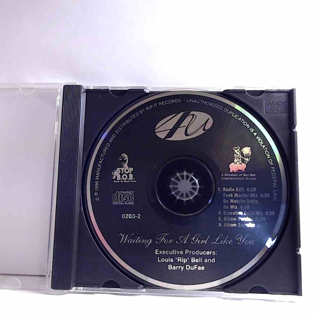 4U– Waiting For A Girl Like You (CD, Promo, US, 1996, Rip-It