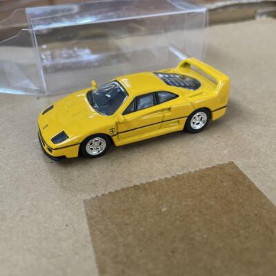 Kyosho 1/64 Ferrari F40 Yellow Mini Car | eBay