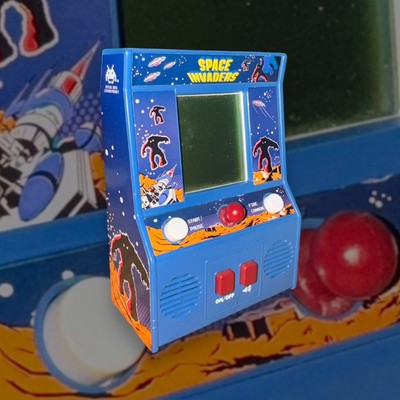 Arcade Space Invaders Mini Arcade 2016 Taito Retro Game Handheld. Game Tested