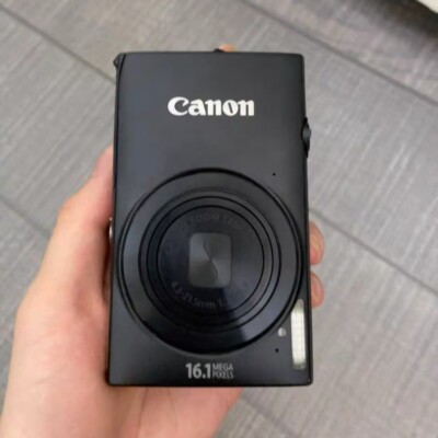 Canon IXY 420F PowerShot ELPH 320 HS IXUS 240 HS 16.1MP Digital Camera-Black