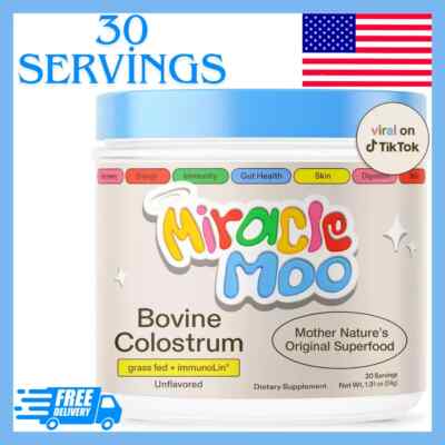 Colostrum Supplement for Gut Health Hair Growth Beauty and Immune Support - USA