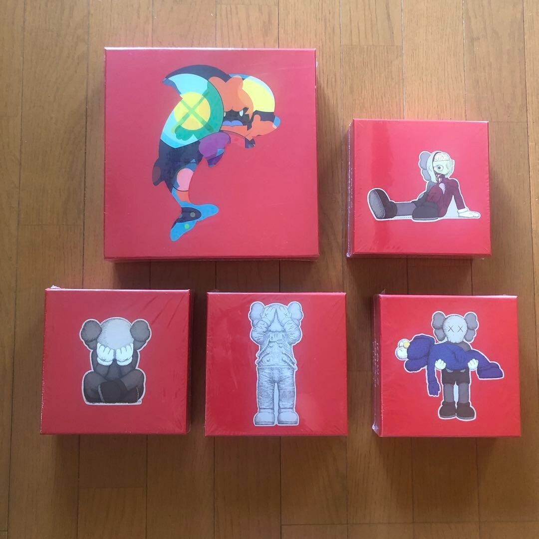 KAWS TOKYO FIRST 2021 Puzzle Set of 5 (1,000piece ×1