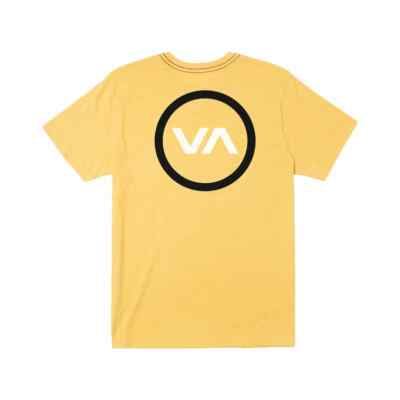 

Футболка с короткими рукавами RVCA VA Mod (Vintage Gold) с рисунком