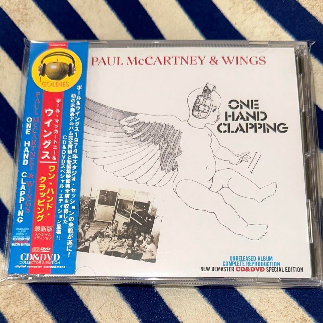 洋楽 paul mccartney (RARE one hand clapping) PAUL McCARTNEY &WINGS / ONE HAND CLAPPING (CD+DVD) | eBay