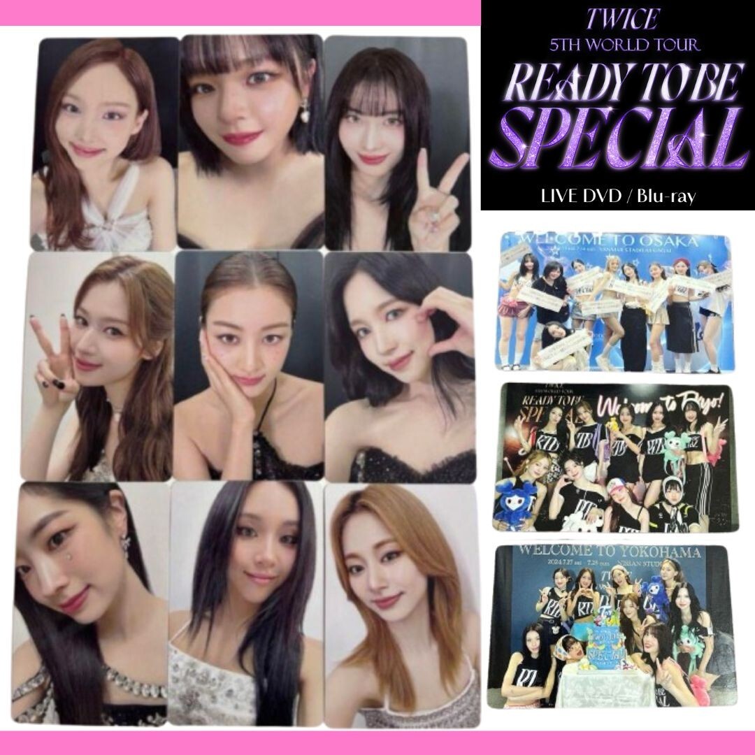 TWICE 5TH WORLD TOUR READY TO BE in JAPAN SPECIAL Blu-ray