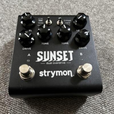strymon SUNSET（Midnight Edition） strymon】完全限定生産！RiversideとSUNSETにブラックのMidnight