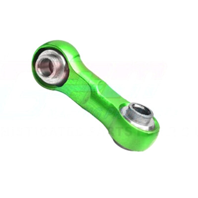 GPM Aluminum Alloy Steering Drag Link Green for Arrma 1/18 Granite Grom