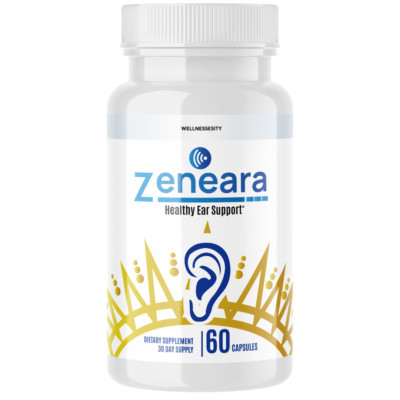 Zeneara Healthy Ear Support for Ear Ringing & Tinnitus - 60 Capsules