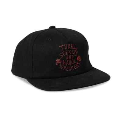 

Кепка Fox Racing No Contest Snapback Hat (черная) с 5 панелями, Черный