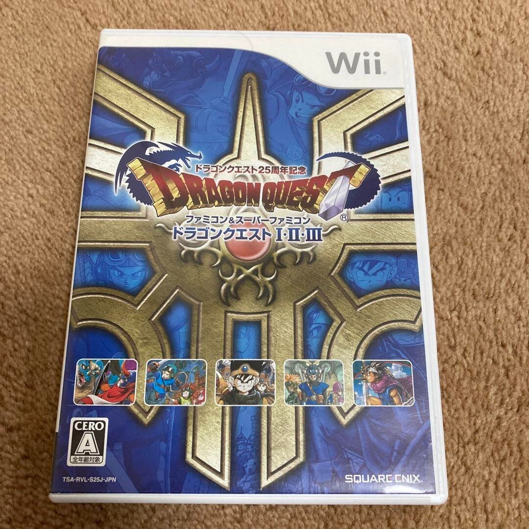 Wii - ドラゴンクエスト25周年 Dragon Quest 25th Anniversary I II III Super Famicom
