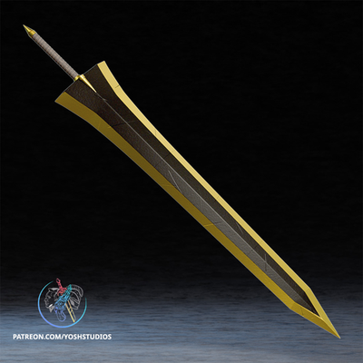 Igris Anime Sworder — 3D Printed RAW DIY Cosplay Kit + Prop Replica