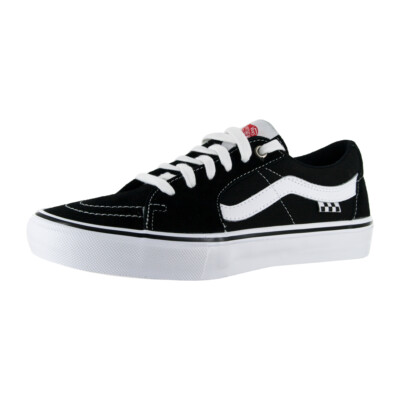

Кроссовки Vans Skate Sk8-Low (черный/настоящий белый) Обувь для скейтбординга, Black/true white