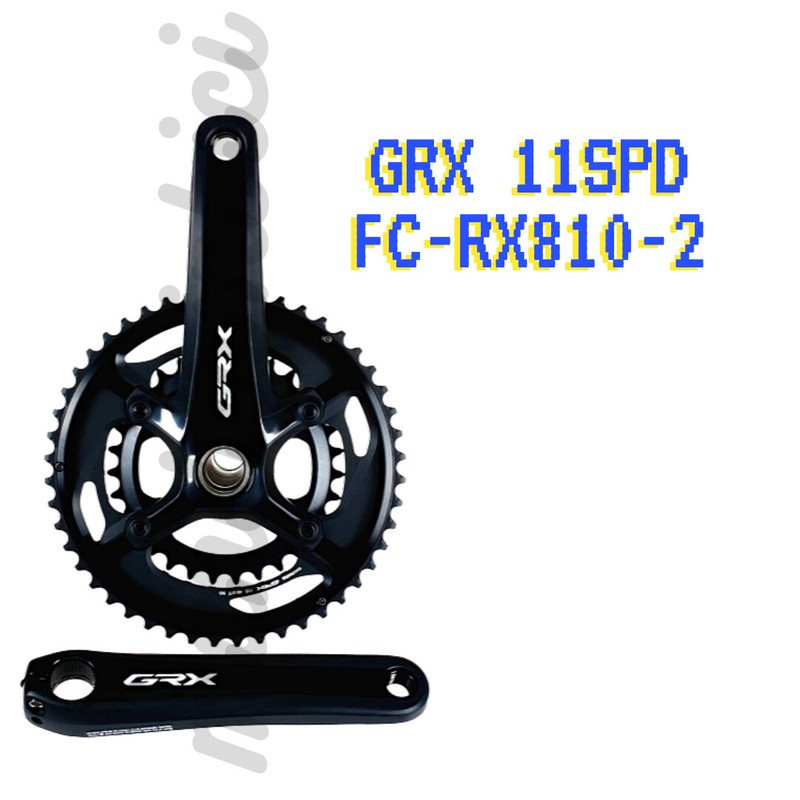 SHIMANO シマノ　GRX fc-rx810 170mm 36t Shimano GRX FC-RX810 1x Crankset - Components