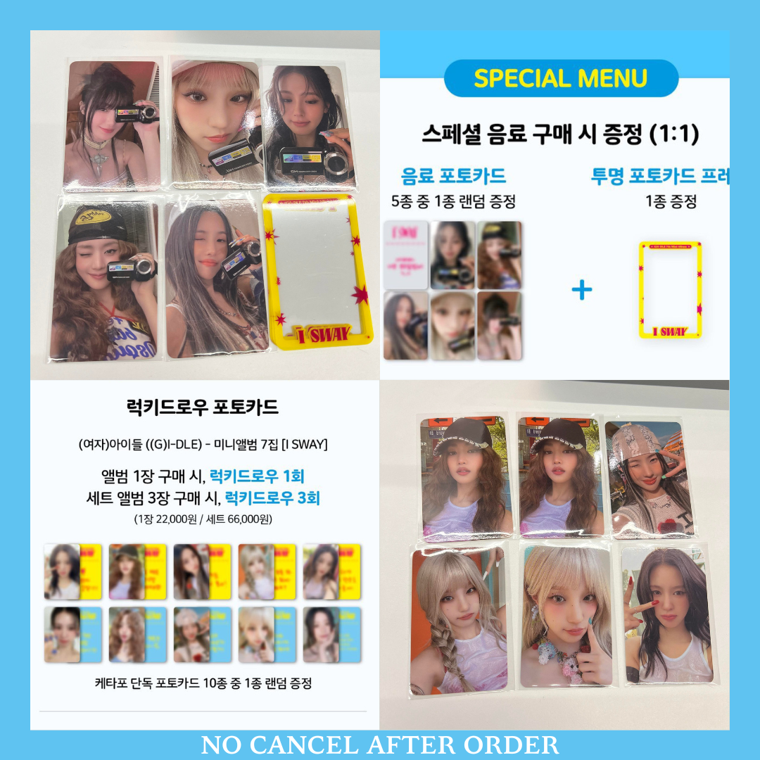 G)I-DLE GIDLE アイドゥル 日本FC 新規入会特典 トレカ