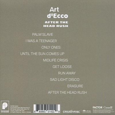 AFTER THE HEAD RUSH NEW CD