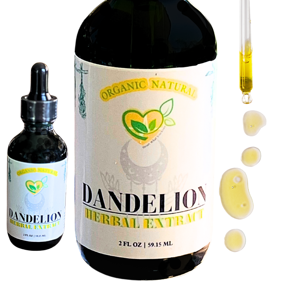 Dandelion Leaf Extract Non-Alcohol Organic Liquid Herbal Liver Digestive 2oz