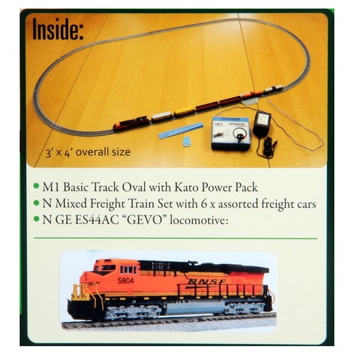 KATO カトー　USA GE ES44AC BNSF N GE ES44AC BNSF “Swoosh” – Kato USA Online Store