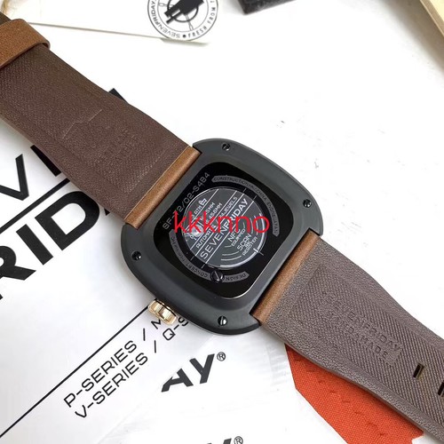 Pre-owned Sevenfriday T-series T2/02 Revolution Automatic Mechanical Men's Watch