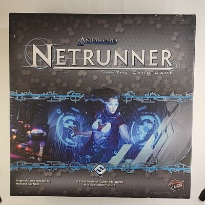 Android Netrunner Card Game Complete Richard Garfield Fantasy Flight Games XLNT