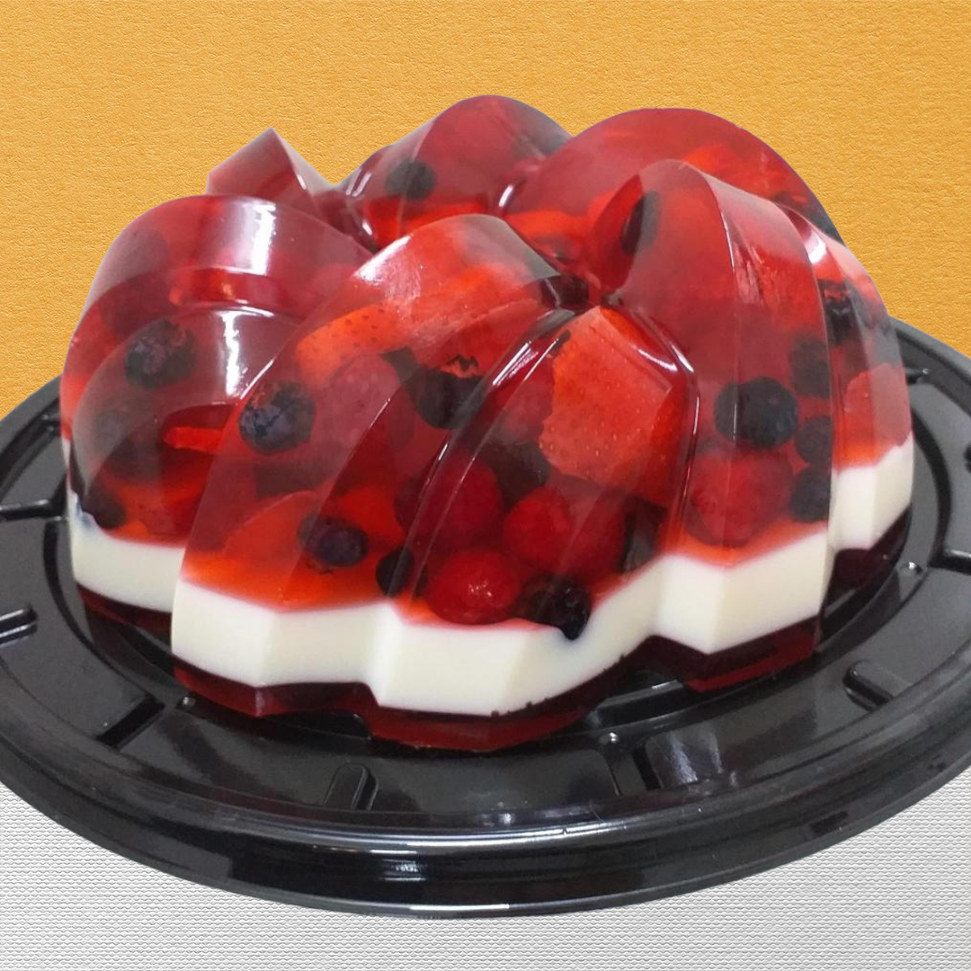 Round Molds for Jelly with Diagonals Molde con Formas Diagonales para Gelatinas