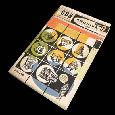 洋書 csa ARCHIVE Book Vol.2 チャールズ S アンダーソン CSA ARCHIVE stock illustration catalog Book Vol.2 Charles S